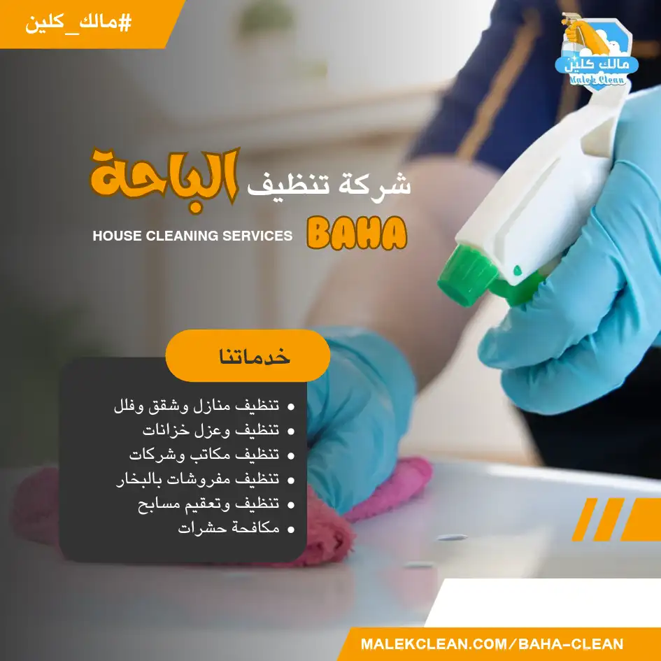 شركة تنظيف في الباحة