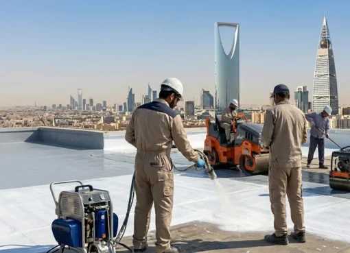 مقاول عزل أسطح محترف بالرياض